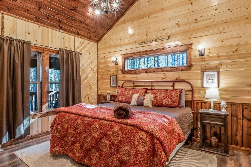 ברוקן בו Large Luxury 2Br Cabin W Hot Tub Double Trouble Was Designed For Fun Comfort And Memories Minutes From Buzzling Hochatown And Beautiful Beaver Bend State Park מראה חיצוני תמונה