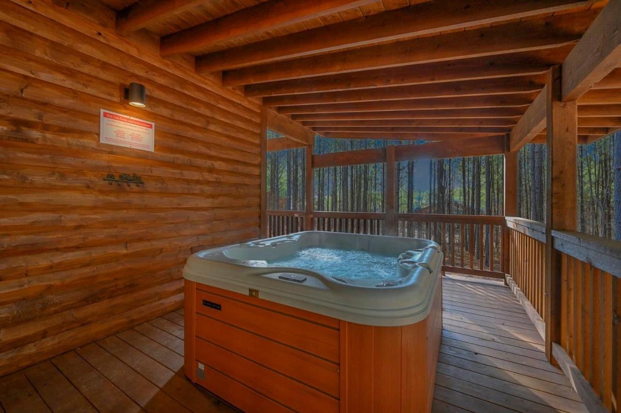 ברוקן בו Large Luxury 2Br Cabin W Hot Tub Double Trouble Was Designed For Fun Comfort And Memories Minutes From Buzzling Hochatown And Beautiful Beaver Bend State Park מראה חיצוני תמונה